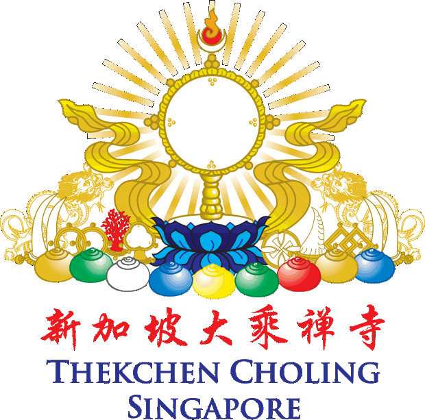 Thekchen Choling Singapore official logo